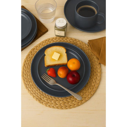 12-Piece Stoneware Dinnerware Sets With Mugs  Microwave  Dishwasher Safe  Non-Toxic Dinner Plates Bowls Set Stackable Matte Glaze Kitchenware For 3