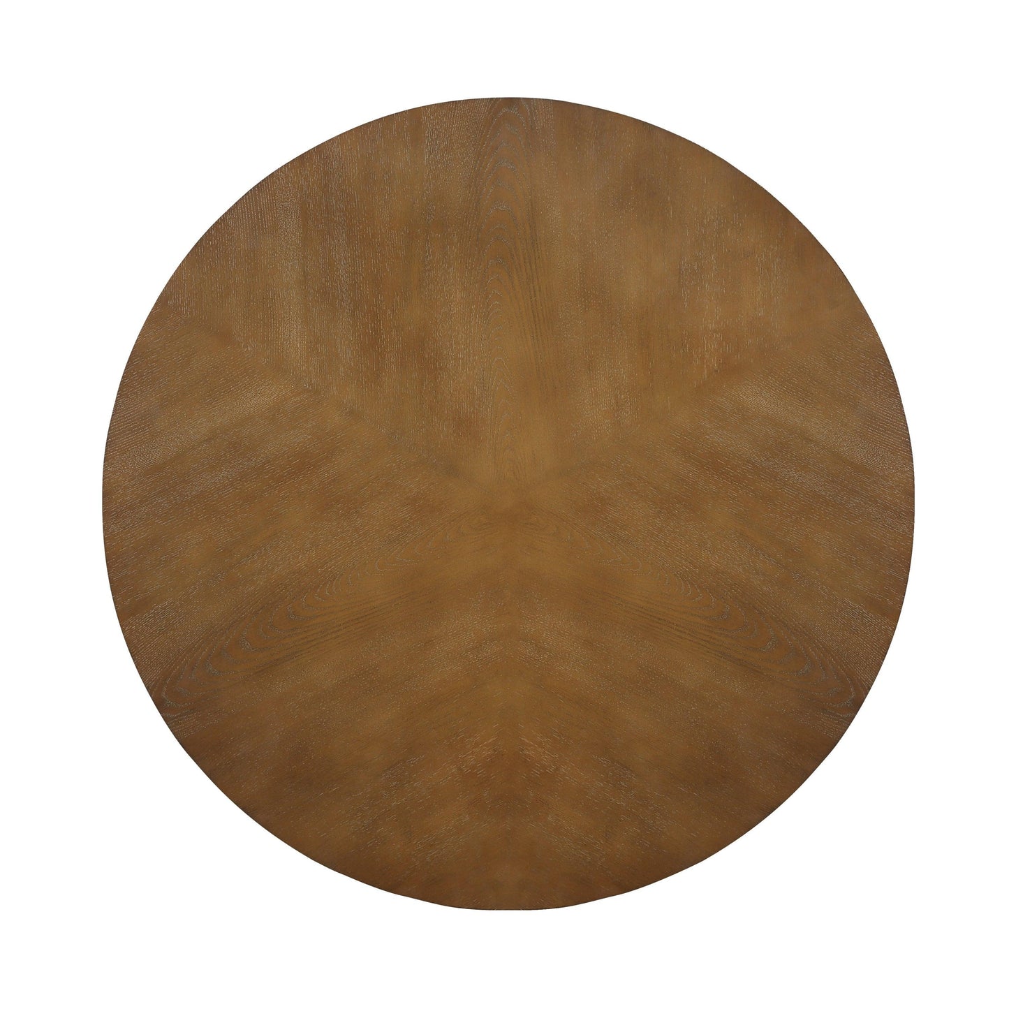 32inch Wood Round Coffee Table for Living Room, Mid Century Farmhouse