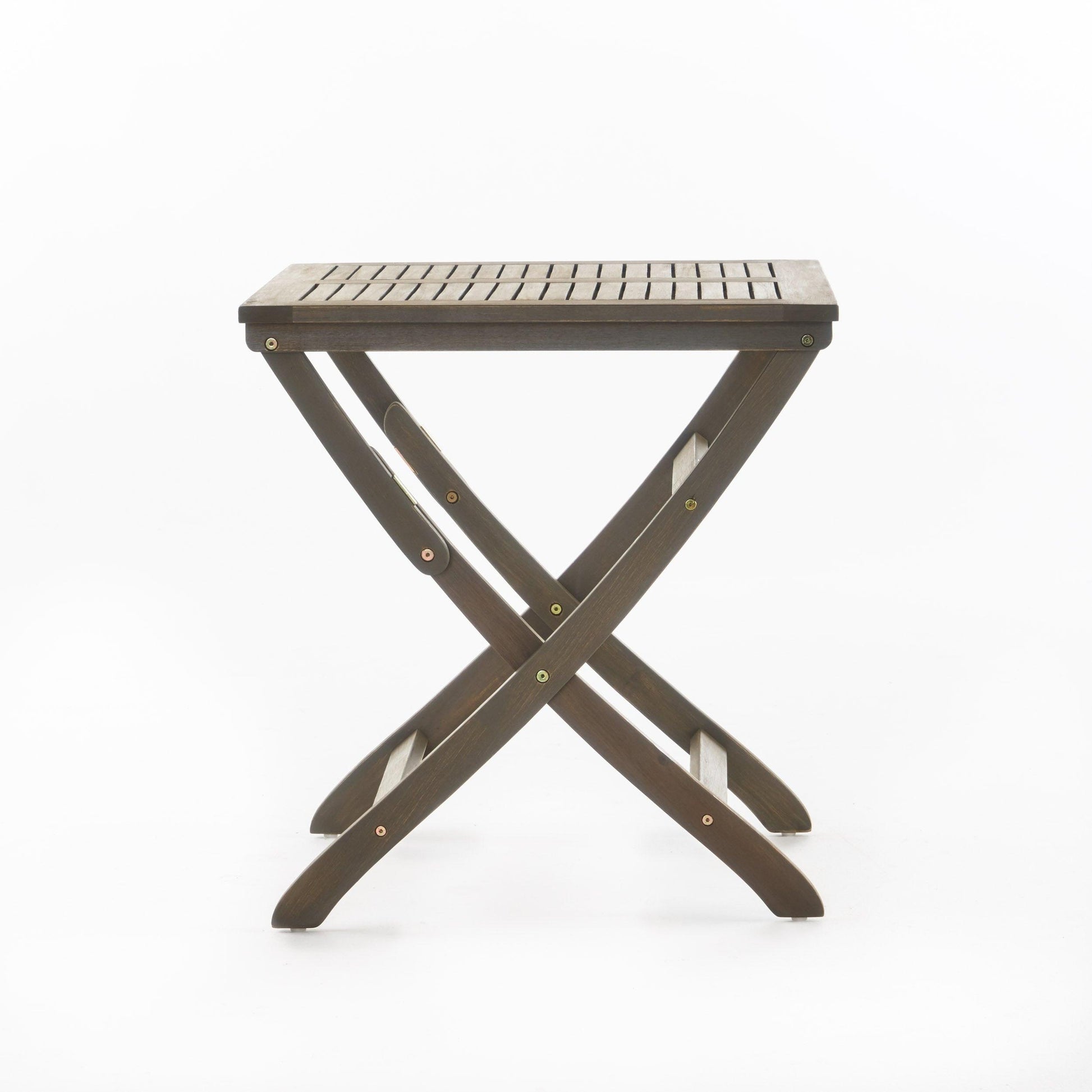 Foldable bistro table and chairs set ideal for compact dining spaces, combining functionality and elegance in design.