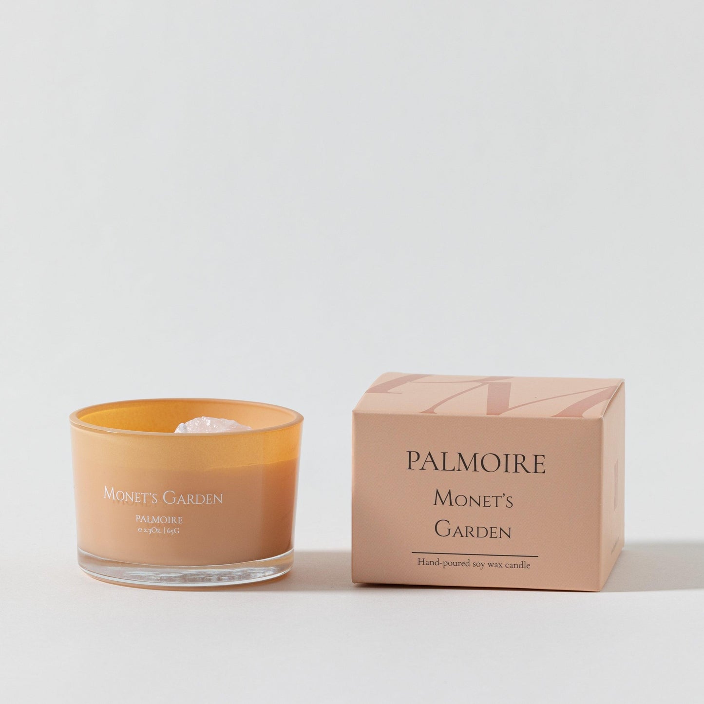 Monet's Garden candle set showcasing elegant floral scents and peaceful ambiance