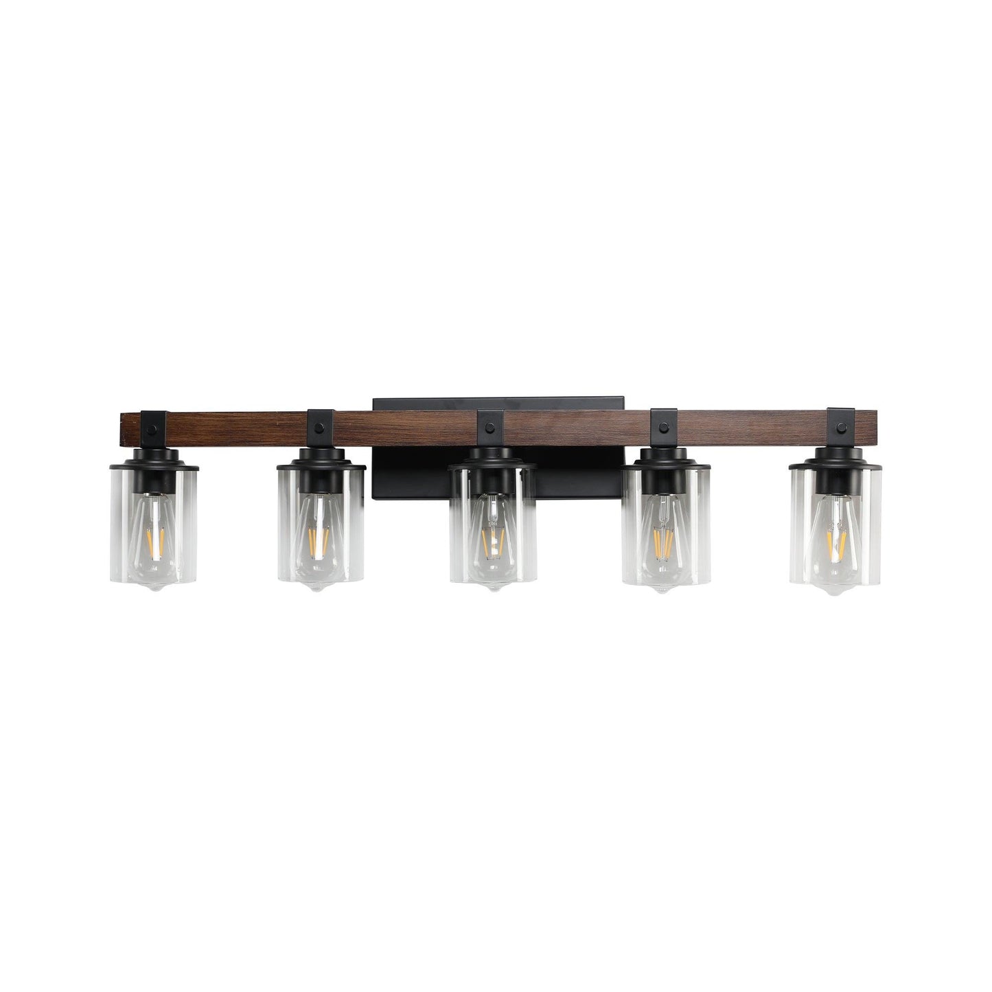 Elegant rustic vanity light fixture designed to enhance bathroom ambiance with vintage charm and warm illumination.