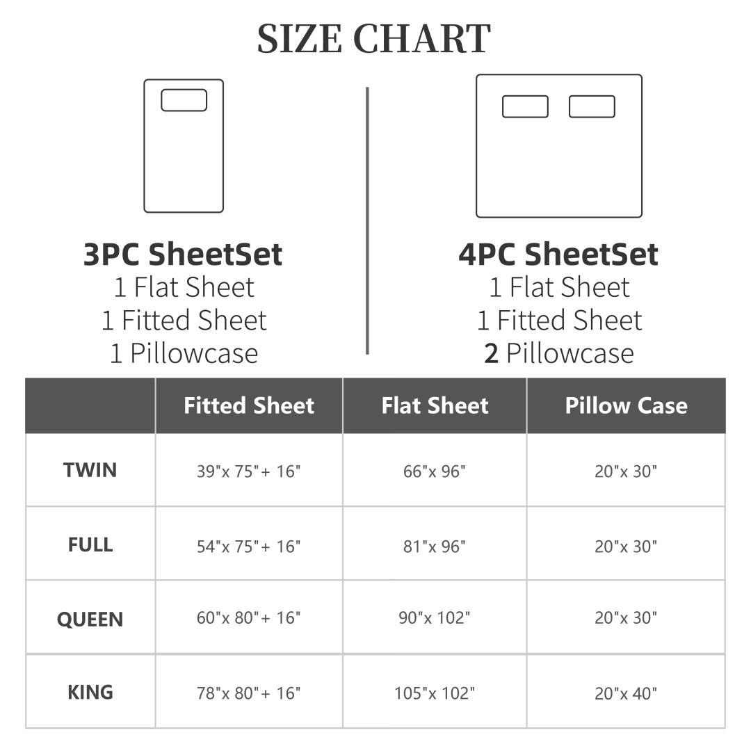 Satin Bed Sheets, Full Size Sheets Set, 4 Pcs Silky Bedding Set With 15 Inches Deep Pocket For Mattress Full, Grey