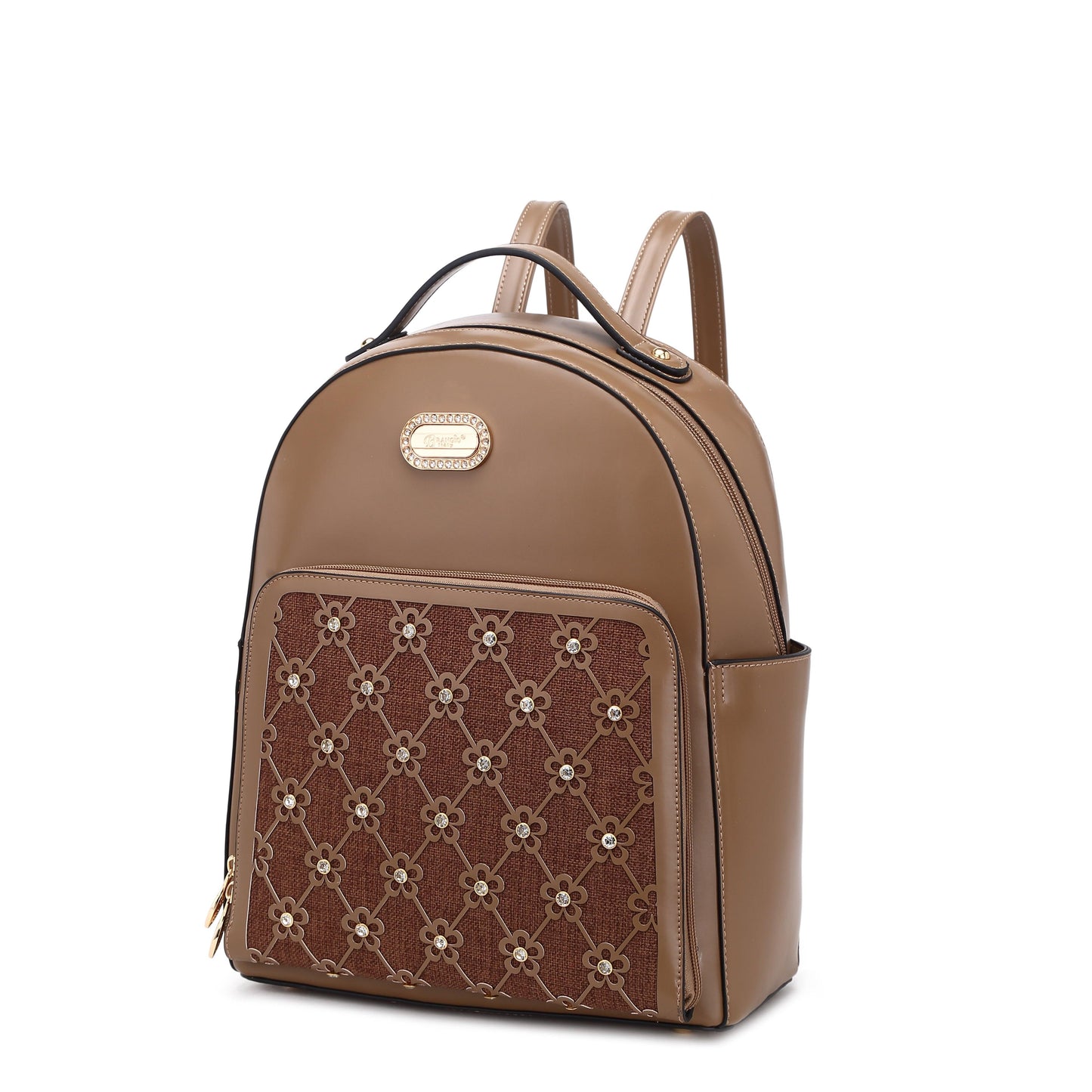 Classy Wildflower Blossom Handmade Work & Travel Backpack