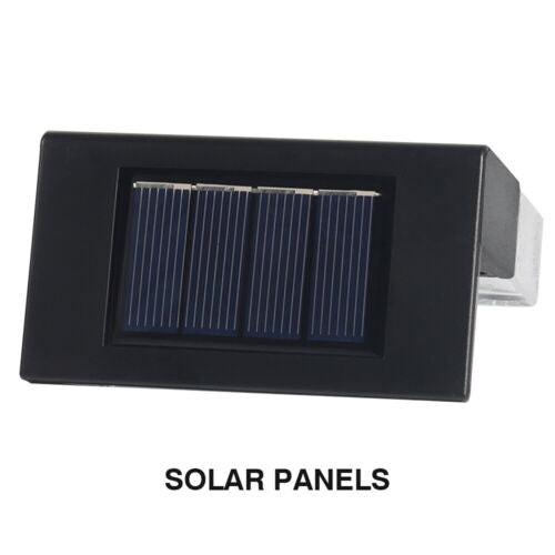 4 Pack Outdoor Deck Solar/Color Changing Lights, Path-Garden-Patio