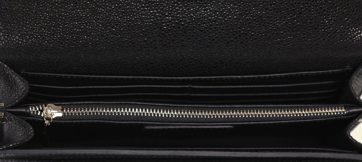 Elegant crossbody bag and stylish clutch combination perfect for formal occasions and daily use