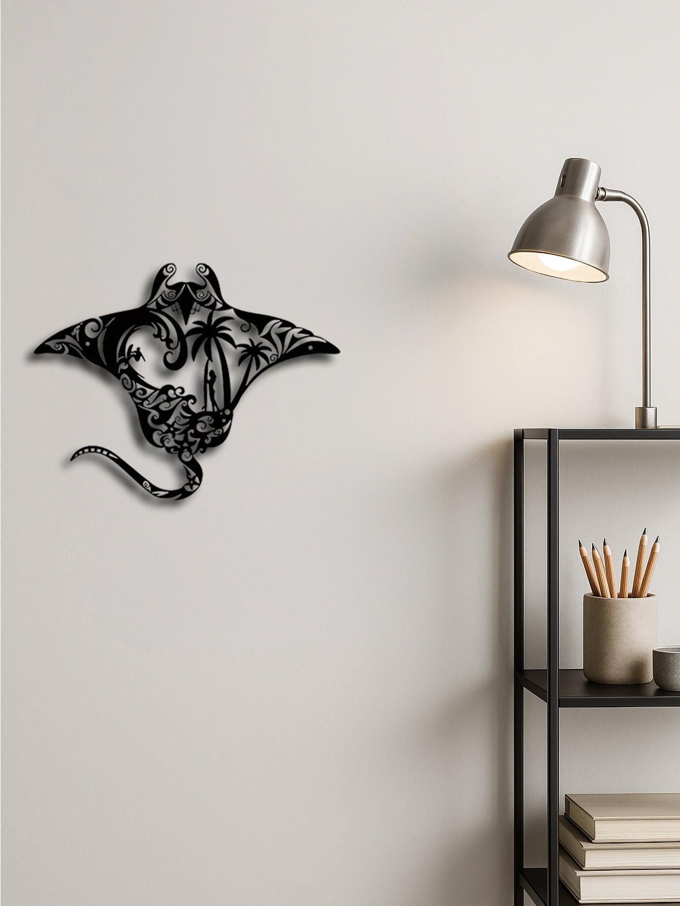 Coastal Metal Wall Art, Nautical Beach Decor