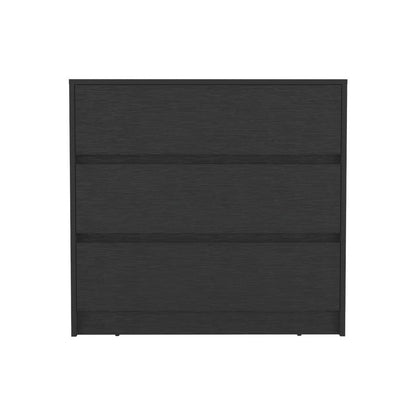Sleek modern dresser with clean lines and ample storage, ideal for contemporary bedroom organization