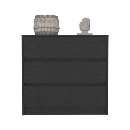 Sleek modern dresser with clean lines and ample storage, ideal for contemporary bedroom organization