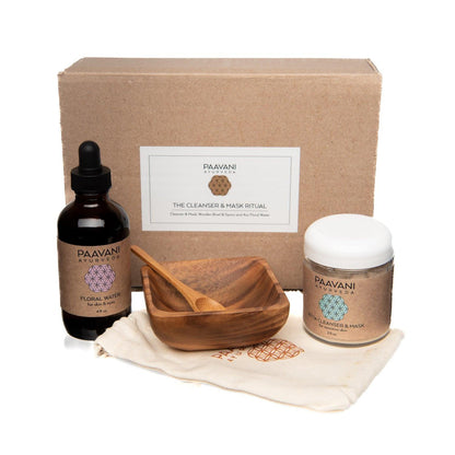 Cleanser & Mask Ritual | Ayurvedic Facial Cleansing Kit