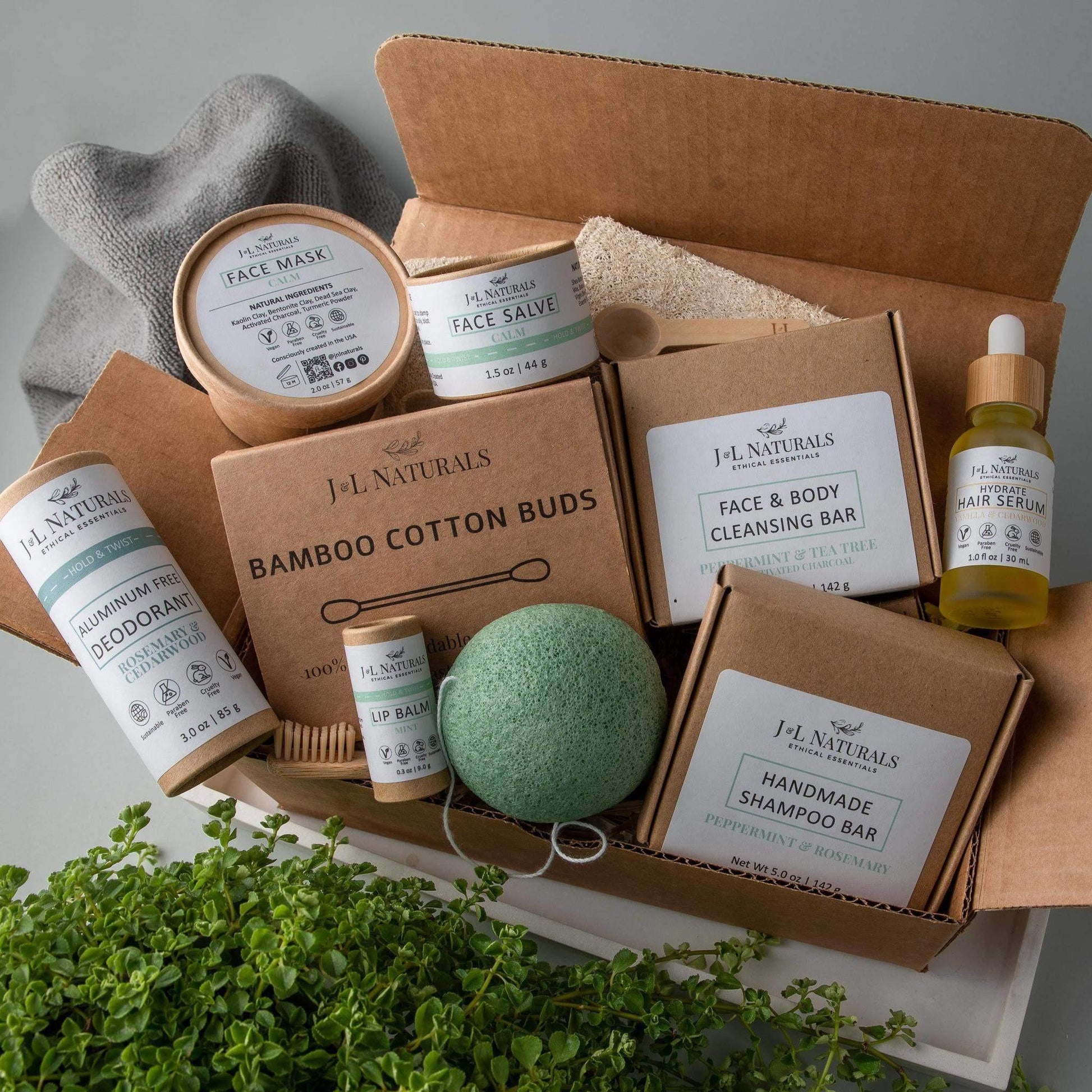 Comprehensive self-care kit including essential items for personal wellness and relaxation