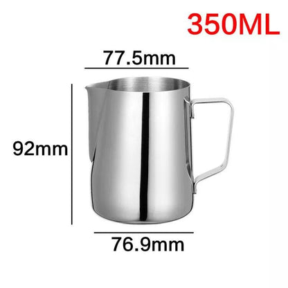 Stainless Steel Milk Frothing Jug Espresso Coffee Pitcher