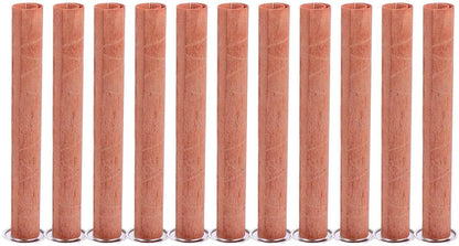 8pc Wooden Round Tube Smokeless Candle Core Wicks/ Replacement
