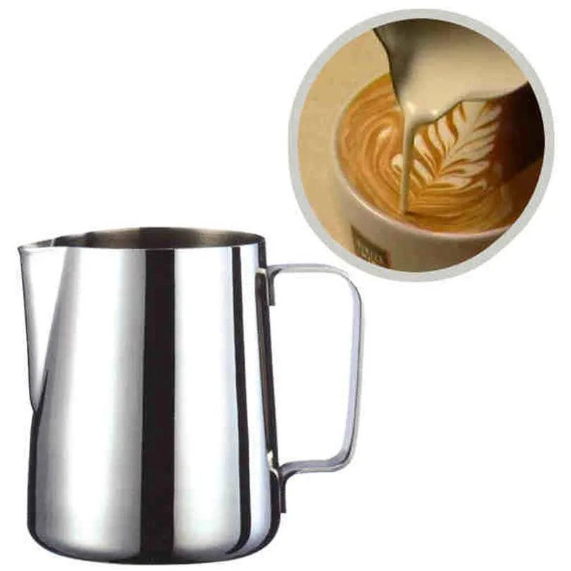 Stainless Steel Milk Frothing Jug Espresso Coffee Pitcher