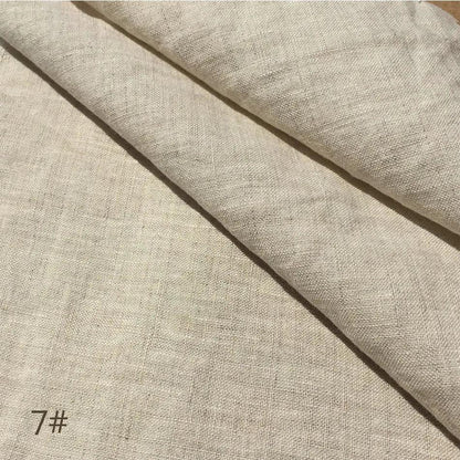 100% Pure Linen Handmade Solid Color Tablecloth