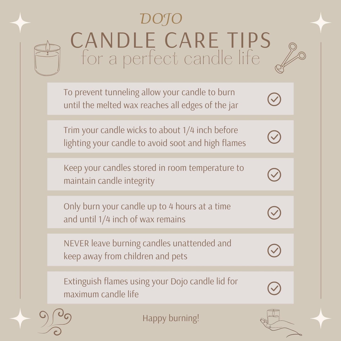 Elegant luxury candle displayed at Puck's Home Store, perfect for enhancing home ambiance and decor.