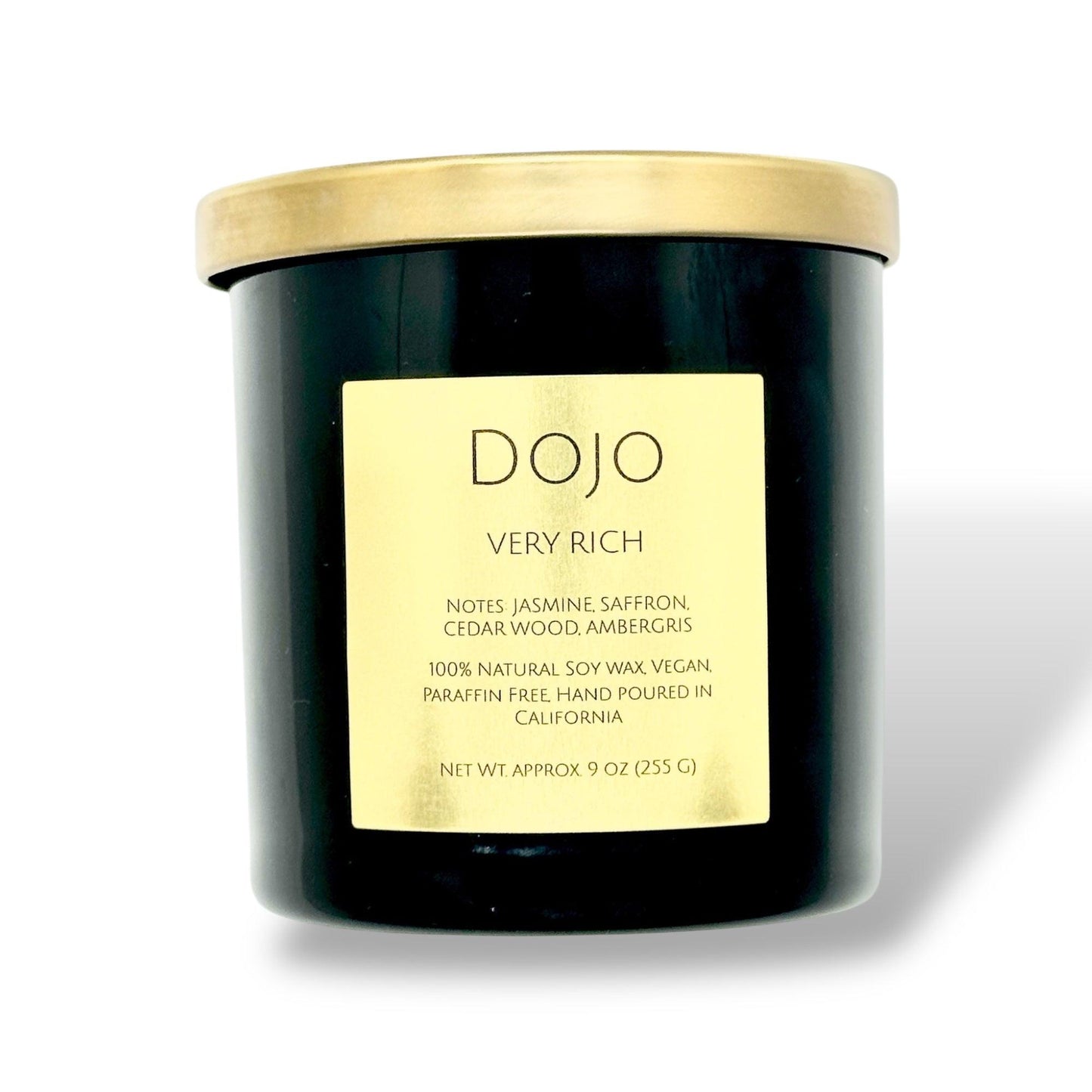 Elegant luxury candle displayed at Puck's Home Store, perfect for enhancing home ambiance and decor.