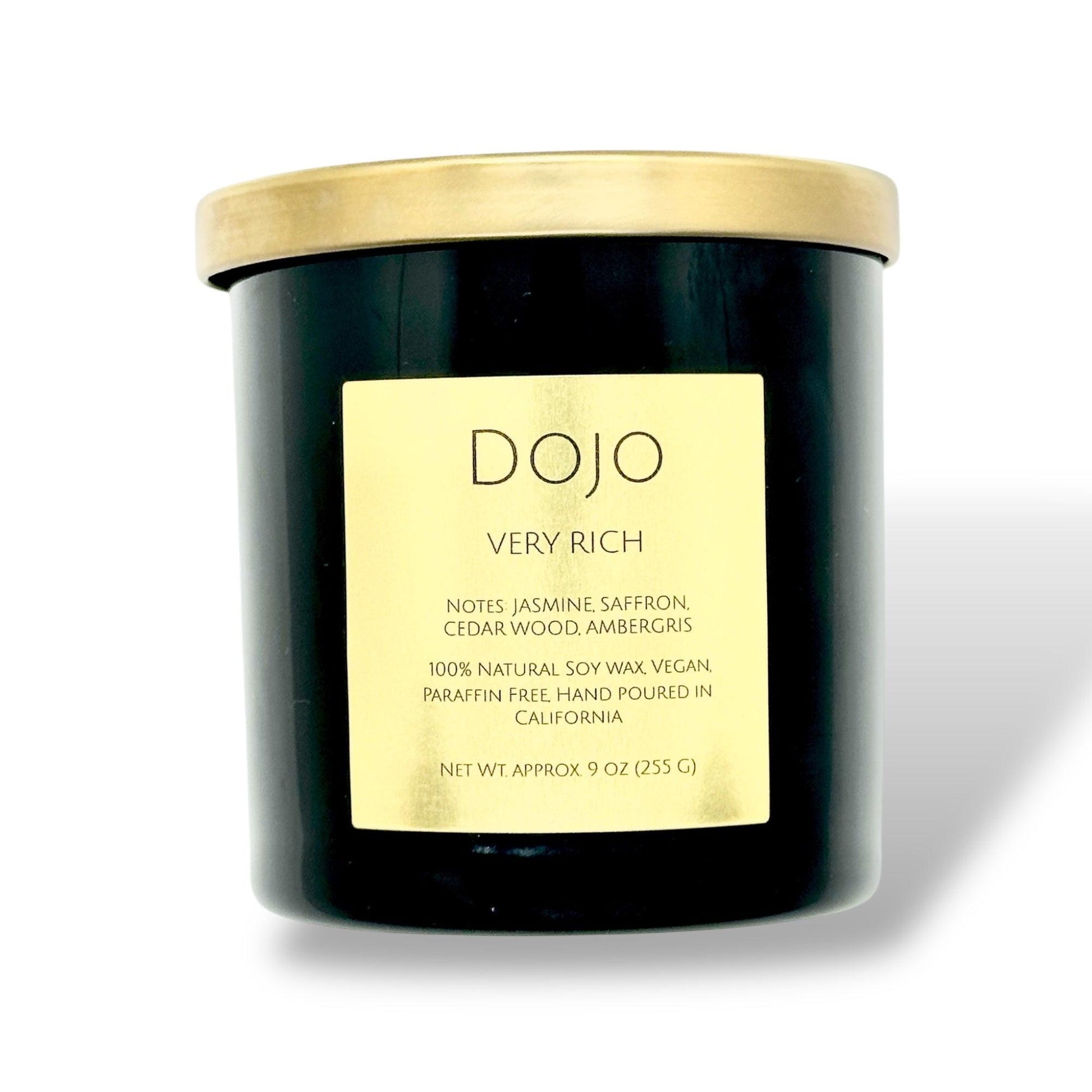 Elegant luxury candle displayed at Puck's Home Store, perfect for enhancing home ambiance and decor.