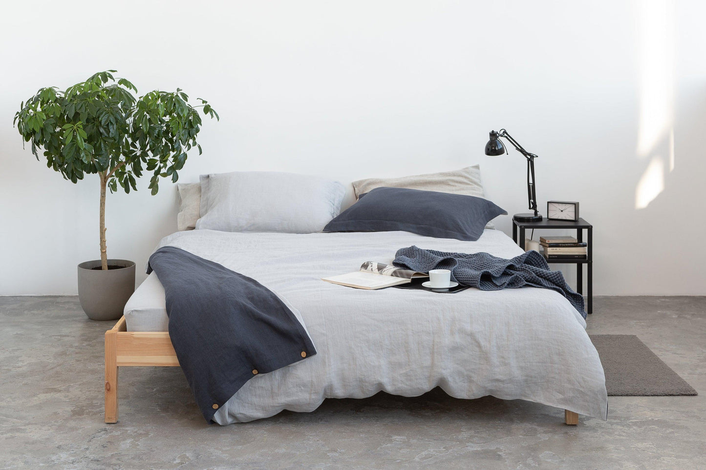 100% Stonewashed European Linen Pillowcase - Preshrunk