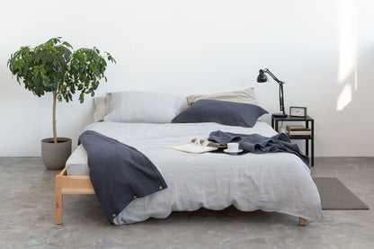100% Stonewashed European Linen Pillowcase - Preshrunk