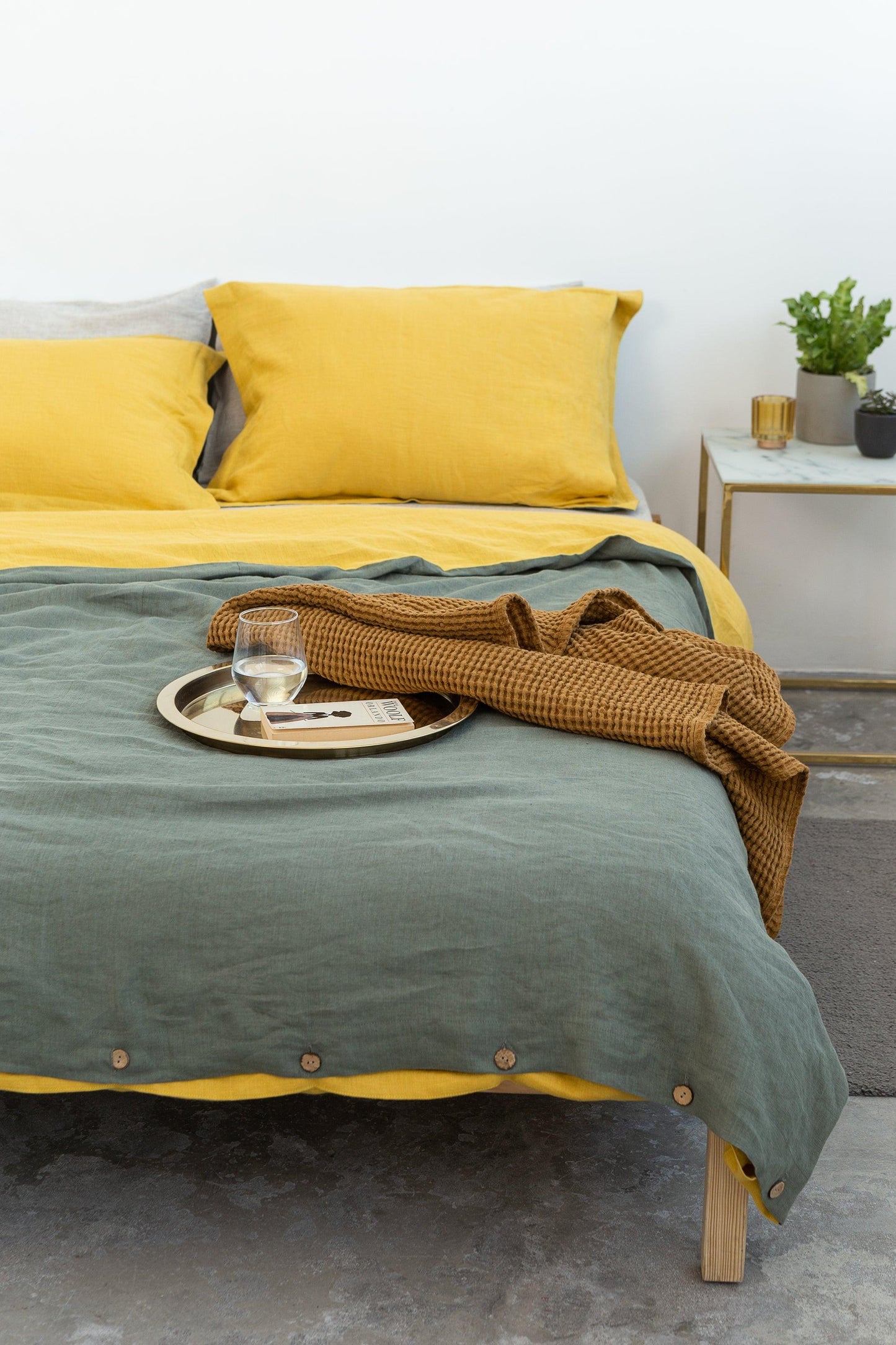 100% Stonewashed European Linen Pillowcase - Preshrunk