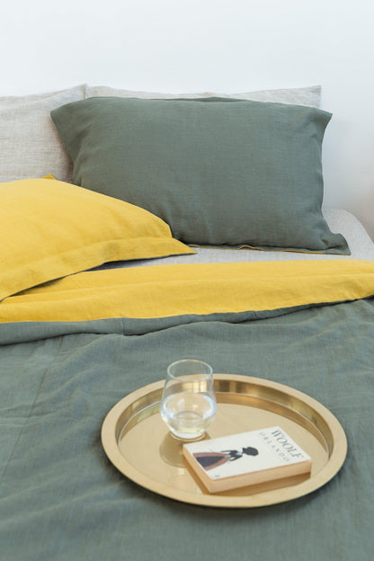 100% Stonewashed European Linen Pillowcase - Preshrunk