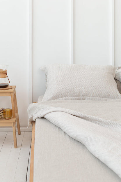 100% Stonewashed European Linen Pillowcase - Preshrunk