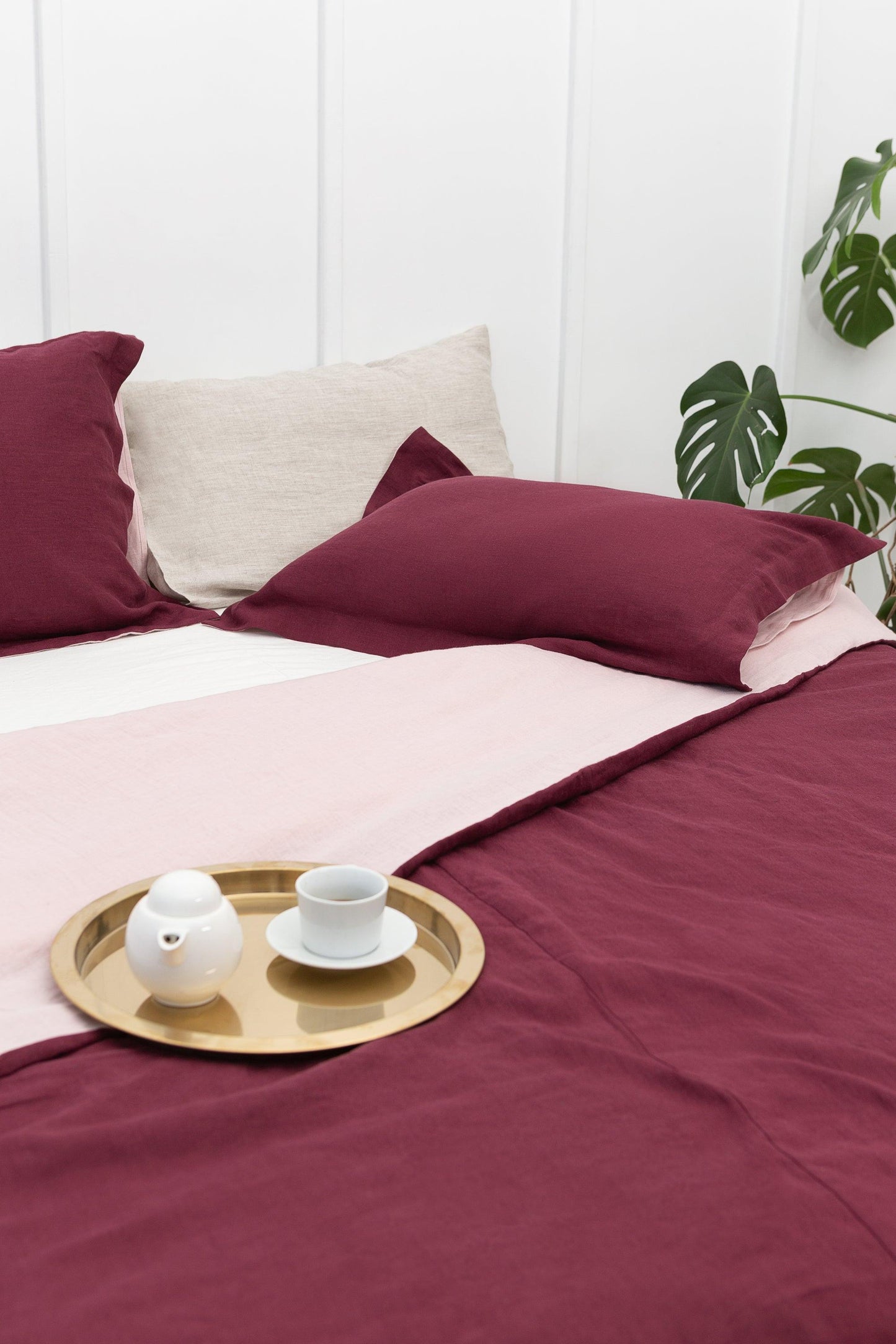 100% Stonewashed European Linen Pillowcase - Preshrunk