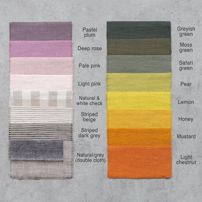 100% Stonewashed European Linen Pillowcase - Preshrunk