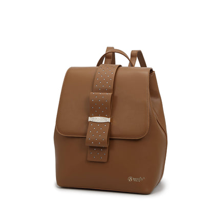 Brangio Bow Chic Backpack & Wallet Set
