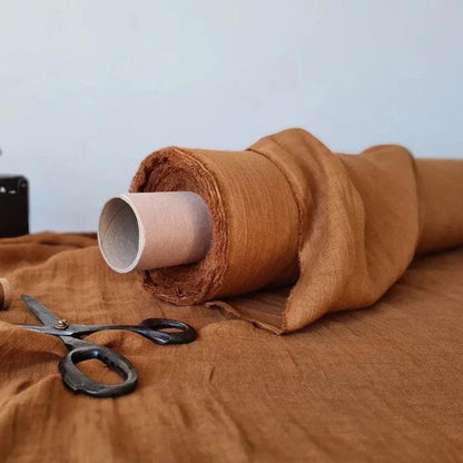 100% Pure Linen Handmade Solid Color Tablecloth