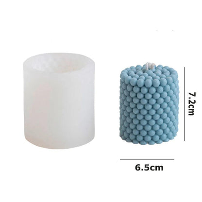 DIY Geometric Silicone Candle Making Mold