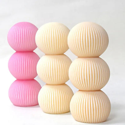DIY Geometric Silicone Candle Making Mold