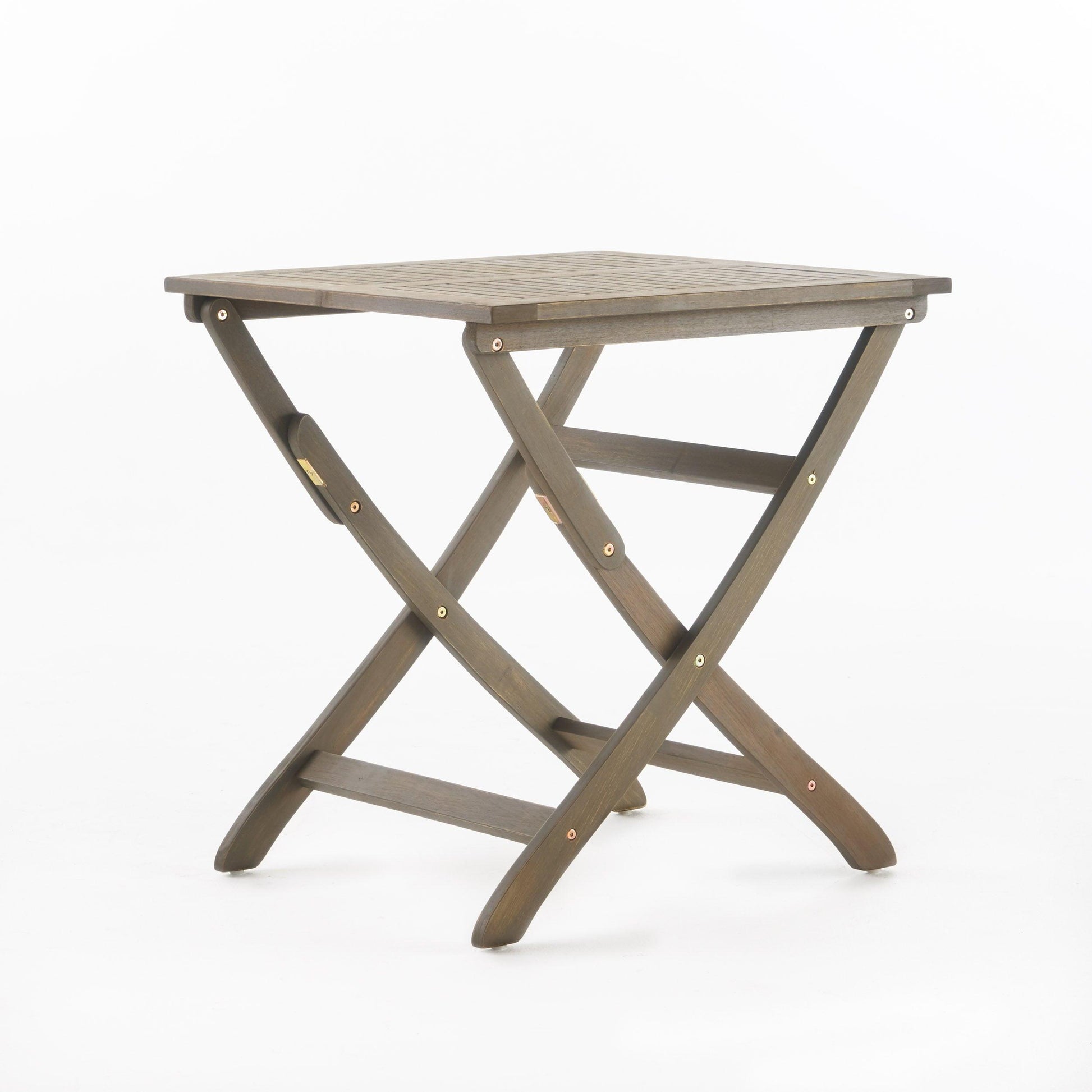 Foldable bistro table and chairs set ideal for compact dining spaces, combining functionality and elegance in design.