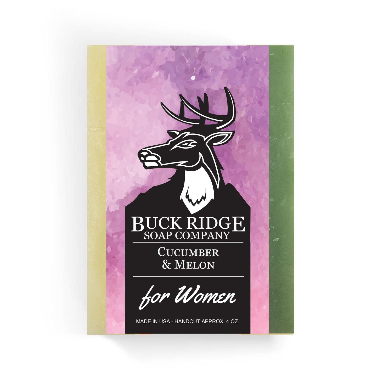 Natural vegan soap infused with refreshing cucumber and sweet melon extracts for gentle skincare