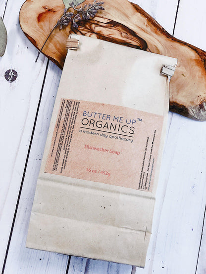 Certified Organic All-Natural Dishwasher Soap