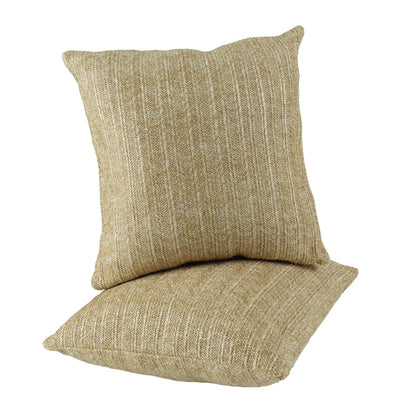 Outdoor/Indoor Decorative Set of 2 Throw Pillows with Inserts