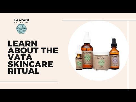 Vata Dosha Ayurvedic skincare products promoting balanced, natural skin health and rejuvenation