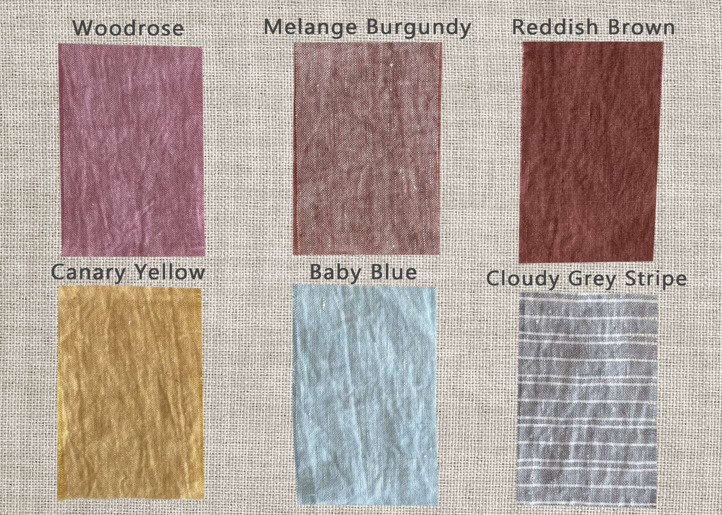 100% Stonewashed European Linen Pillowcase - Preshrunk